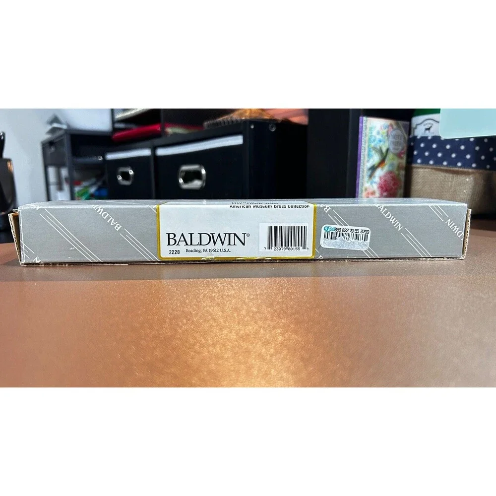 baldwin hinged brass